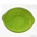 X-Haibei Sunflower Round Jello Cake Mousse Pan Chocolate Pizza Bakeware Silicone Shallow Mold - B0177Q2HGY